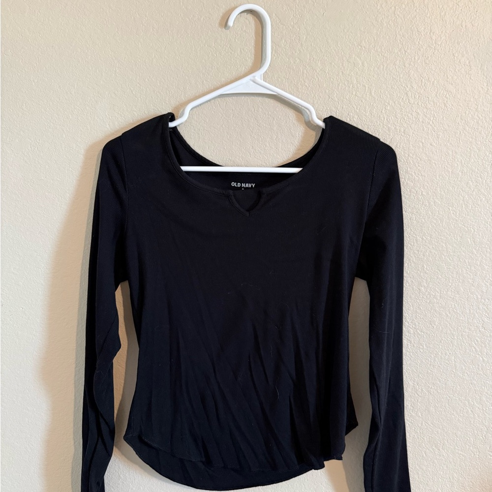 Old Navy Women's Classic Black Blouse